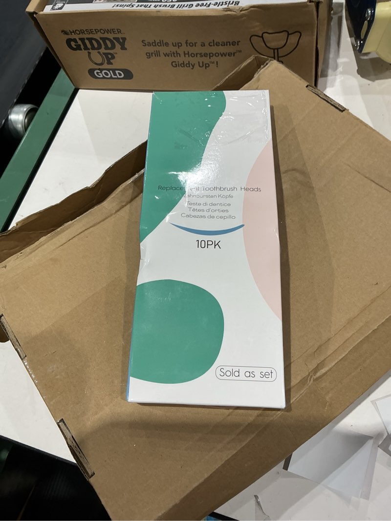 Condition photo showing Good Condition for 10 pcs replacement toothbrush compatible with oral b io 2 3 4 5 6 7 8 9 10 electric toothbrushes, br