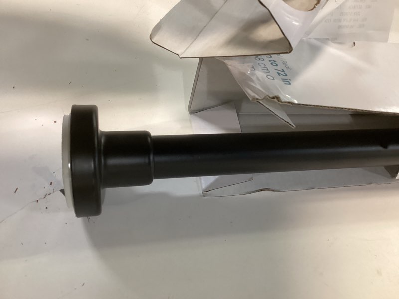 Condition photo showing As Is for origin 21 black curtain rod