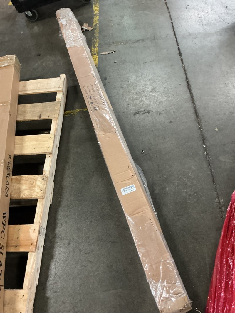 Condition photo showing As Is for 120 Inch Projector Screen Motorized 4:3 HD Electric Rising Projector Screen Pull Down with Remote, Black Automatic Projection Screens Retractable Wall Mount Ceiling Movie Screens Outdoor Indoor 120in(4:3)-Black