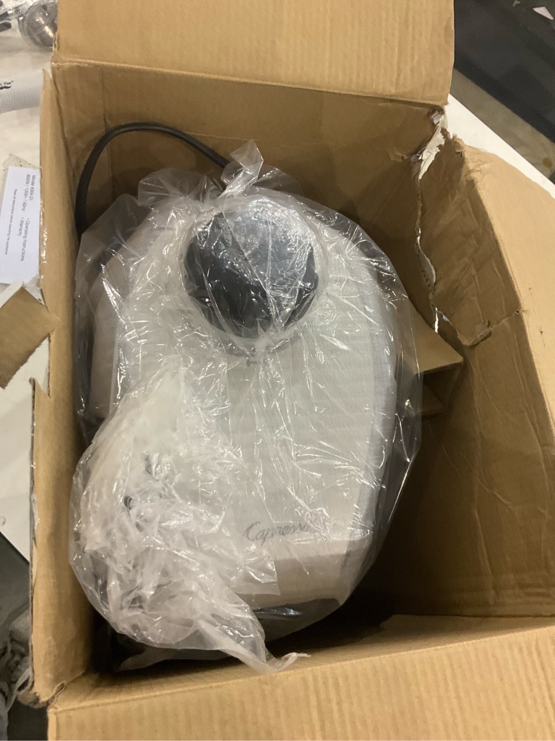 Condition photo showing As Is for Capresso 427.05 Coffee Maker, Stainless Steel