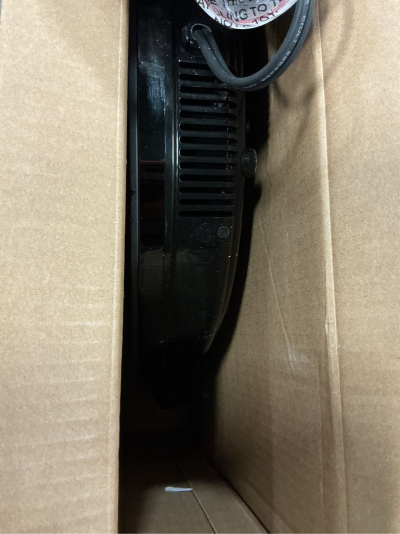 Condition photo showing As Is for nuwave precision induction cooktop gold, 12” shatter-proof ceramic glass surface, large 8” heating coil, portable, 51temp settings 100°f to 575°f, 3 wattage settings 600, 900, and 1500 watts