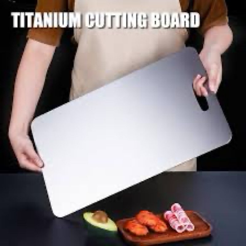 Oversized cutting board,Titanium Cutting Board?New Upgrade Pure Titanium Cutting Boards For Kitchen,