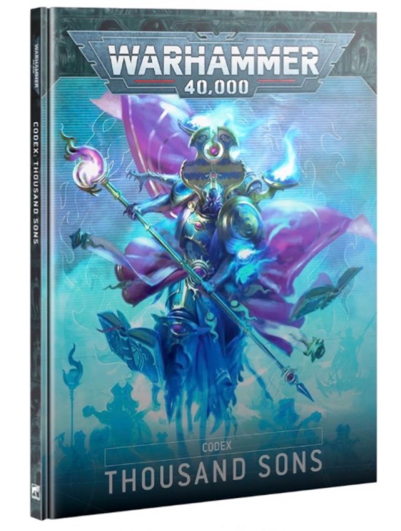 games workshop warhammer 40k thousand sons codex 10th edition