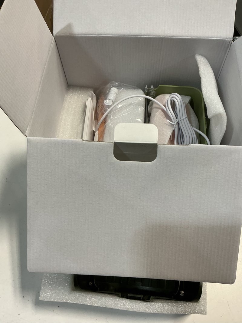 Condition photo showing New/Like New for Smart Bird Feeder with Camera, 2.5K UHD Bird Feeder Camera Solar Powered, Sensitive AI Identification, Instant Alerts Capture Video, IP66 Waterproof for Outdoor, Ideal Gift, Green