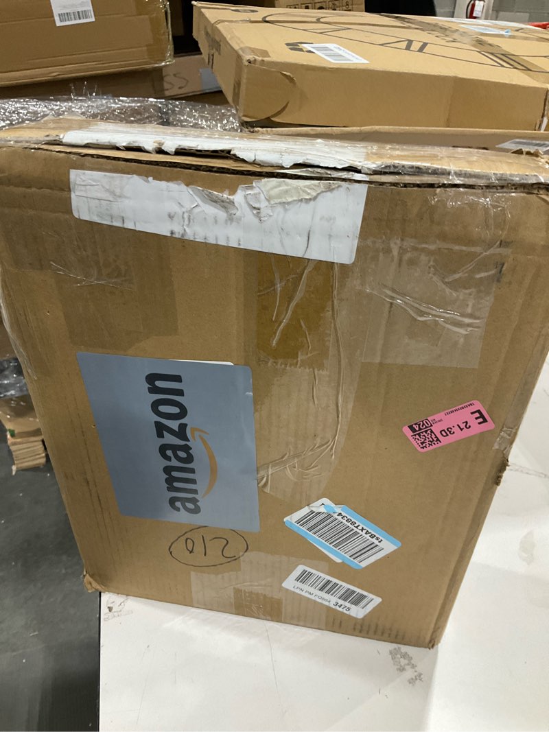 Condition photo showing As Is for ShellKingdom Toilet Paper Holder Stand, Slim Bathroom Storage Cabinet with Doors and Shelves, Storag