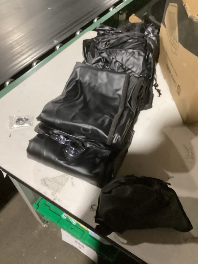 Condition photo showing Good Condition for umbrauto inflatable car mattress bed: suv camping air bed for truck backseat with pump & pillows, car sleeping airbed for van back seat black car air mattress