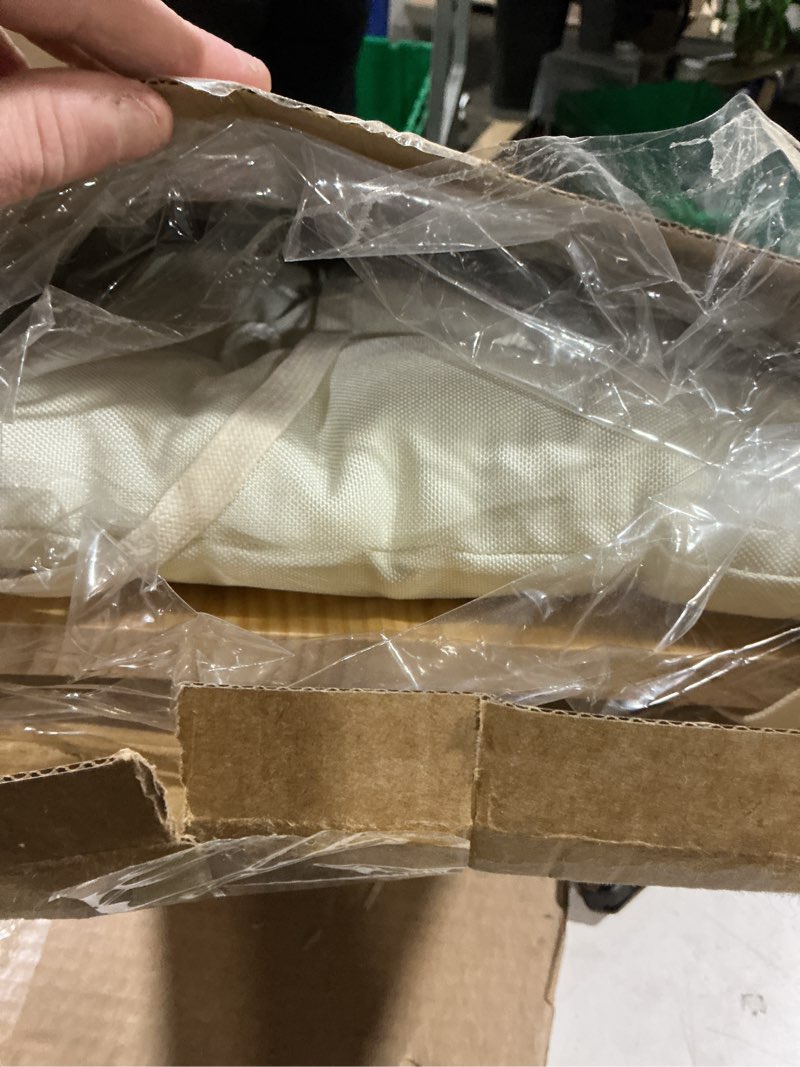 Condition photo showing Good Condition for Cat Window Perch with Industrial-Grade Suction Cups - Solid Pine Wood Hammock Bed, Soft Cushion - 42 lb Capacity for Cats Inside Beige Medium