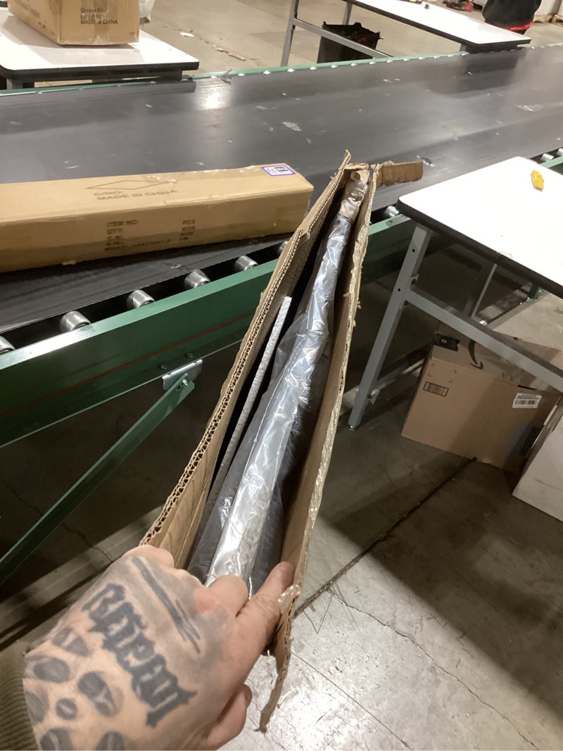 Condition photo showing As Is for Board2by Magnetic Chalkboard Black Board 46 x 32, Extra Large Chalk Board Blackboard for Wall Decor, Easy-to-Erase Wood Framed Magnet Board, 2 Pens, 4 Magnets for School, Home & Office (Classic Black)