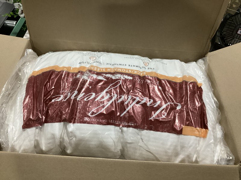 Condition photo showing New/Like New for isotonic indulgence synthetic down pillow | back & stomach sleeper (king)