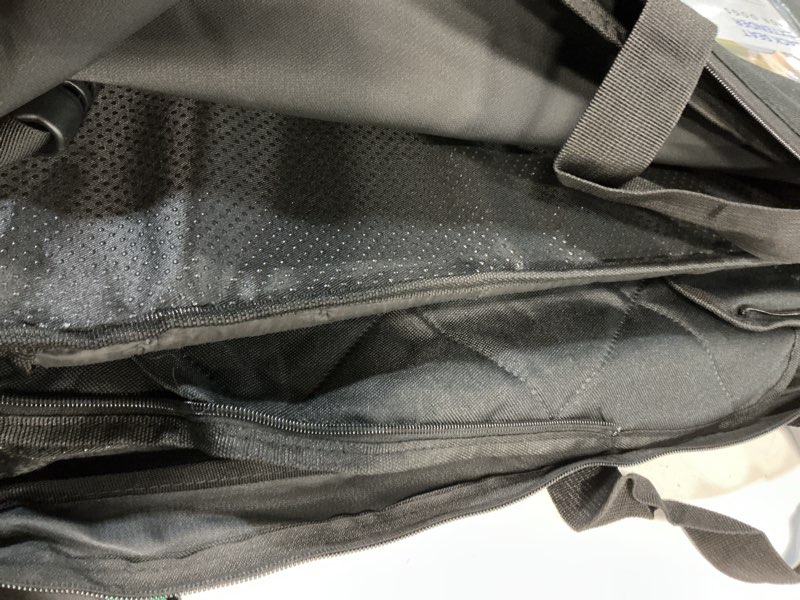 Condition photo showing Good Condition for back seat extender for dogs truck-large space, dog pet seat cover back seat hard bottom holds 420lb, waterproof dog hammock for crew cab trucks f150, ram1500, sierra, tundra, silverado, black for full size truck / full size suv black