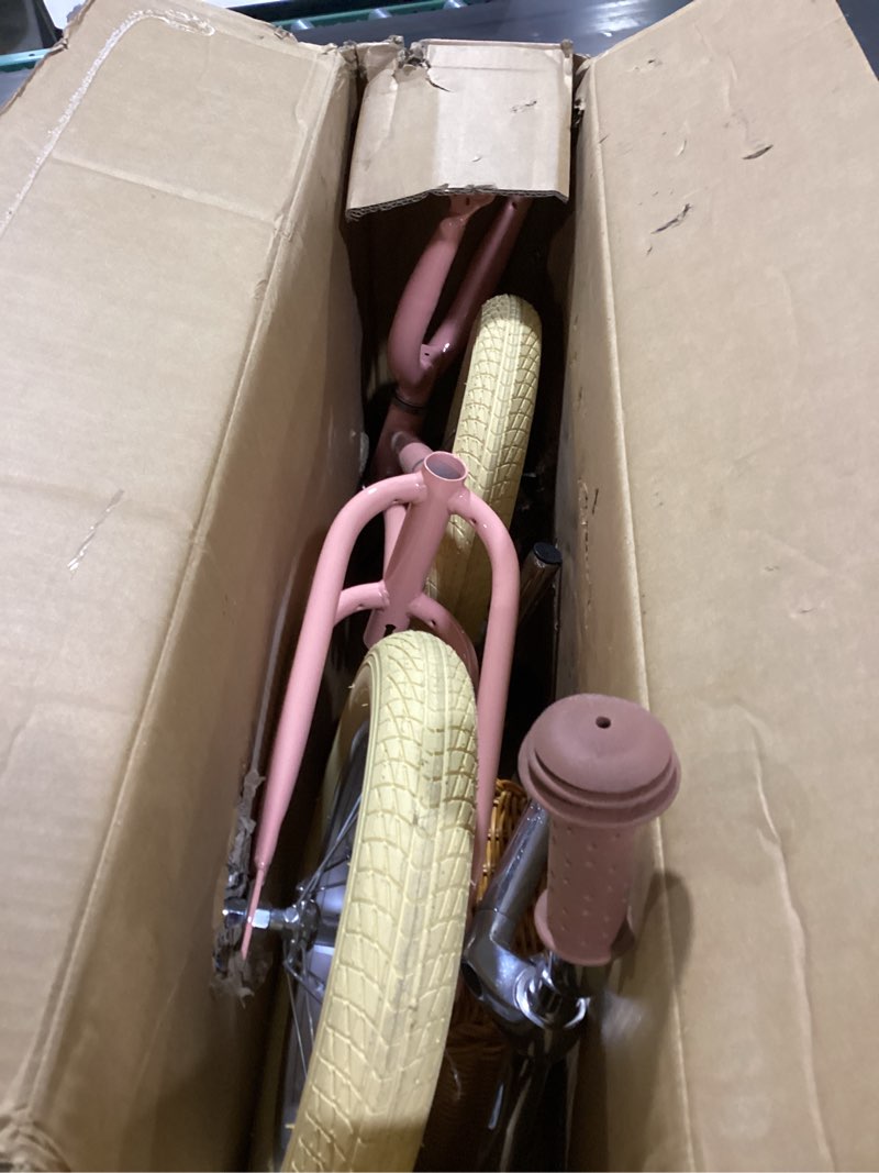 Condition photo showing New/Like New for retrospec baby beaumont kids' balance bike for toddlers, no pedals, cushioning air filled tires for boys and girls ages 18 months - 3 years, with adjustable seat height blush