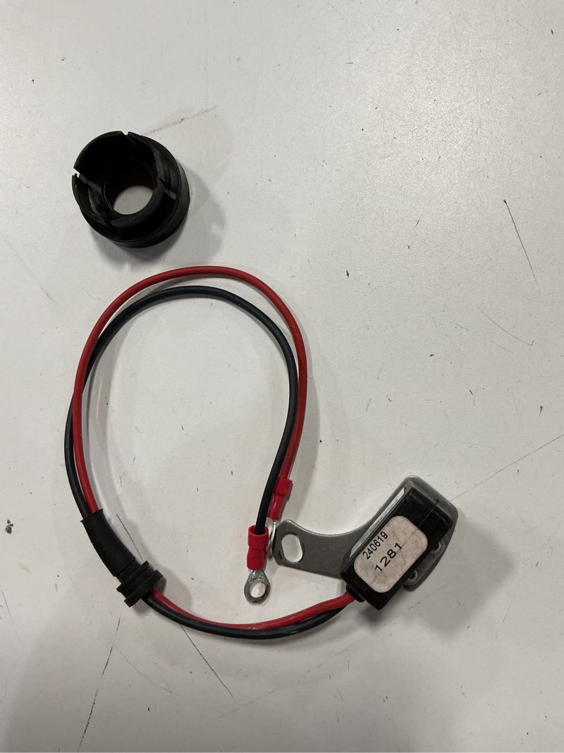 Condition photo showing As Is for pertronix 1266 ignitor electronic ignition conversion kit, compatible with ford 6 cylinder