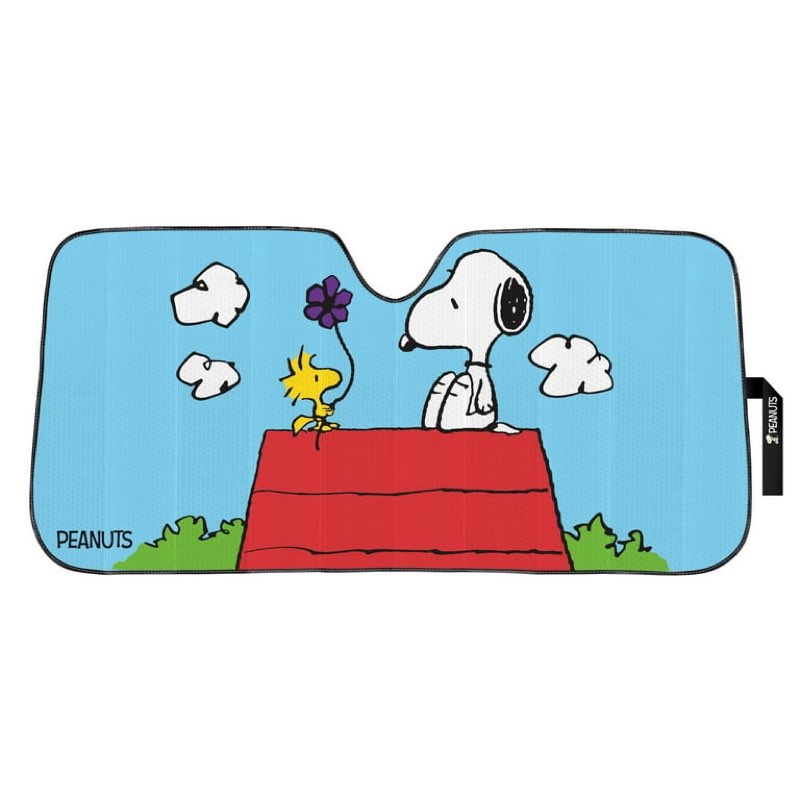  (4.8) | 5 peanuts snoopy doghouse accordion car sunshade for automotive window
