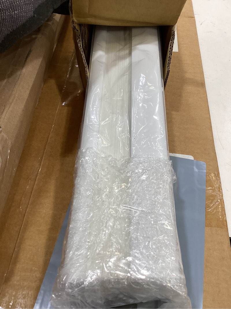 white cordless cell shade
