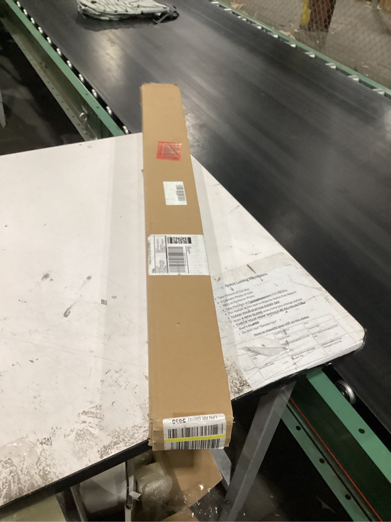 Condition photo showing New/Like New for cordless blackout cellular shades, 1.5" honeycomb window blinds for bedroom & nursery, thermal insulated, noise reducing, privacy shades, inside or outside mount (36" w x 72" h, white) white-blackout 36"w x 72"h