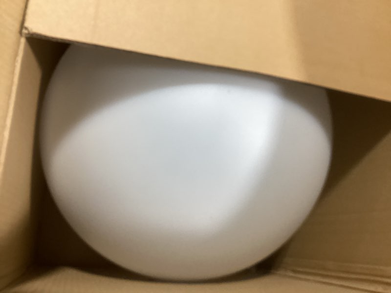 Condition photo showing Good Condition for LOFTEK 16-inch Large Nursery Night Light Ball: 16 Colors Change Floating Light with Remote Control, Rechargeable and Waterproof Night Lights,for Home Decor Study Area, Living Room Cordless 16-inch