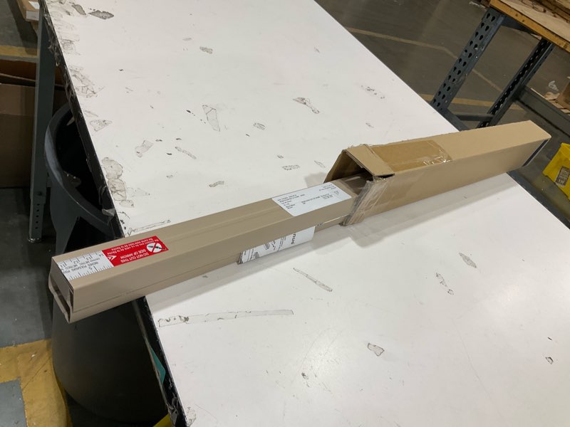 Condition photo showing Good Condition for blindsavenue cordless pleated window shades, easy install, no drill no tools, fawn, light filtering blinds, size 22" w x 64" h fawn 22"w x 64"h