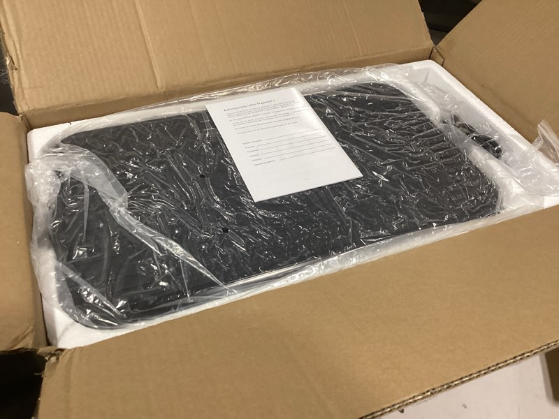 Condition photo showing Good Condition for Shake Plate Vibration Exercise Machine for Lymphatic Drainage Massager & Weight Loss, 400 lbs Capacity Whole Body Vibrating Plate Workout for Women and Men Bright Black