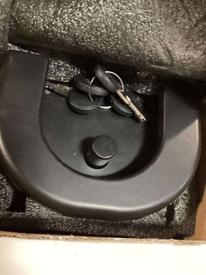 Condition photo showing New/Like New for 2 5/16 inch trailer hitch locks set, trailer tongue lock heavy duty, anti-theft tow hitch lock, for rv, boat, camper, jack trailers