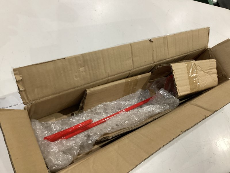 Condition photo showing Good Condition for hydraulic hose holder tractor - 0.3\" (8cm) thick plate hydraulic hose saver, bolt-on/weld-on hydraulic hose hanger clamp, rust-proof | heavy duty for skid steer & outdoor use 1pc red