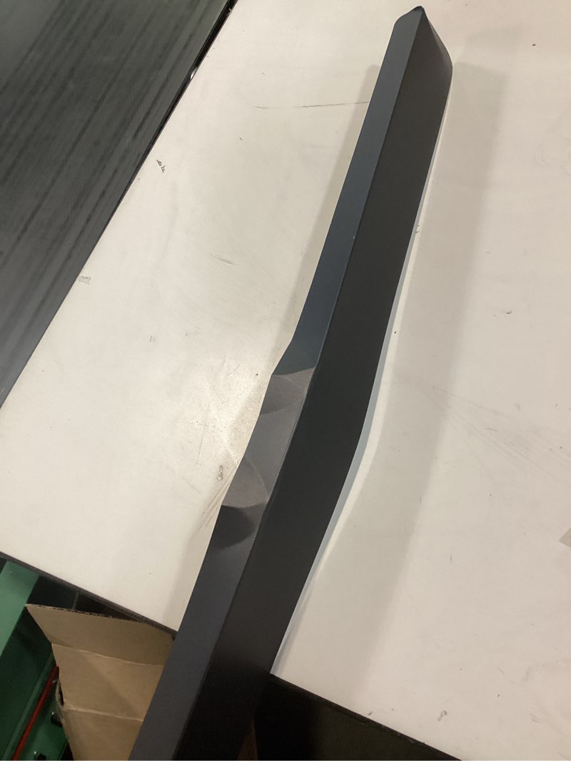Condition photo showing As Is for 30" stove gap filler,slide-in range rear filler kit-stainless steel backsplash for stove,range gap filler,stove trim kit with most brands between stove and backsplash,oven gap filler 30" black
