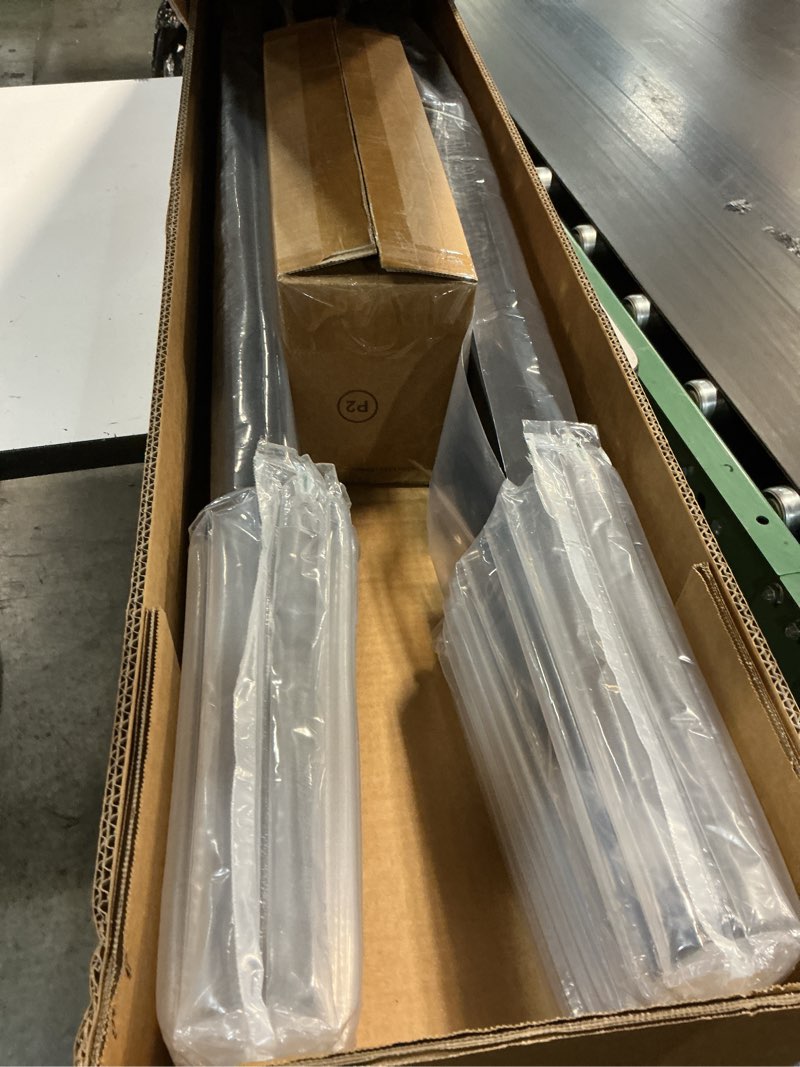 Condition photo showing Good Condition for aps running boards (nerf bars side steps step bars) compatible with ford f250 f350 super duty 1999-2016 regular cab (stainless steel black powder coated 5 inches) 5 inches stainless steel black
