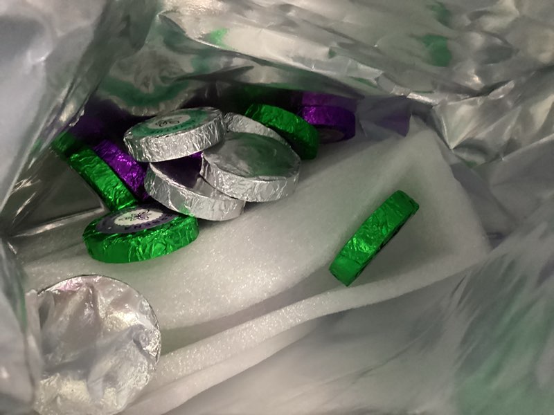 Condition photo showing New/Like New for Shower Steamers Multi-Quantity Packed (45PCS) Women/Men Gift Set–Lavender, Verbena, Eucalyptus Aromatic Shower Bombs, Individually Wrapped Tablets for Mother's Day & Anniversaries