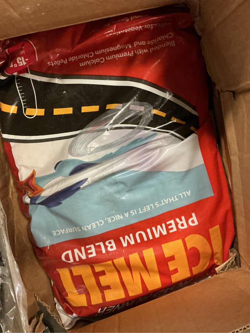 Condition photo showing New/Like New for Scotwood Industries 50B-RR Road Runner Premium Ice Melter, 50-Pound 