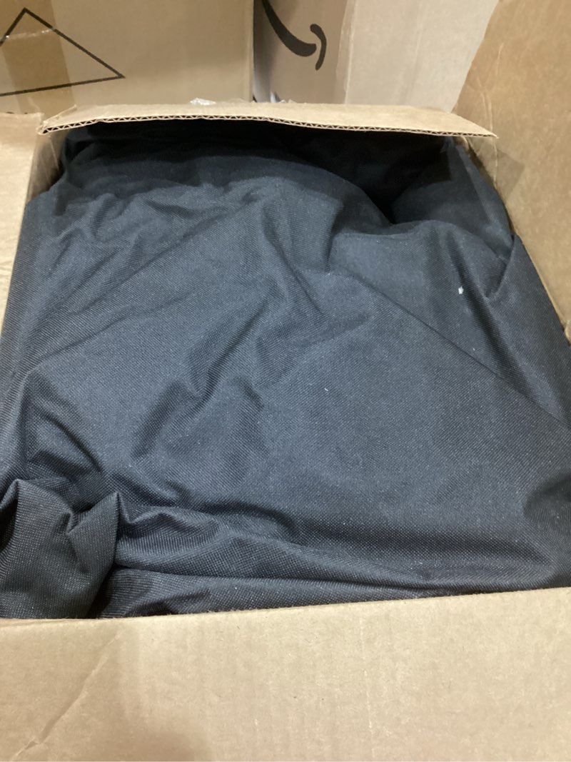 Condition photo showing As Is for patio chair covers for outdoor furniture waterproof 2 pack, lawn chair covers 600d heavy duty oxford cloth, large covers for lounge lawn deep seat black 36"w×37"d×36"h black 36" w x 37" d x 36" h