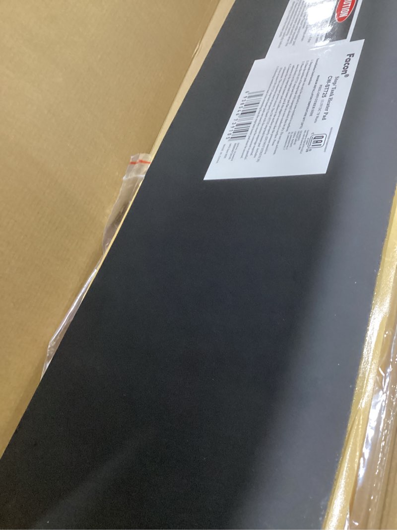 Condition photo showing Good Condition for Facon 7-1/4" x 25" 12V RV Tank Heater Pad with Automatic Thermostat, 2Packs, QAI Certified, Prevents Freezing for Fresh, Grey, Black Water Tanks, Up to 50 Gallons