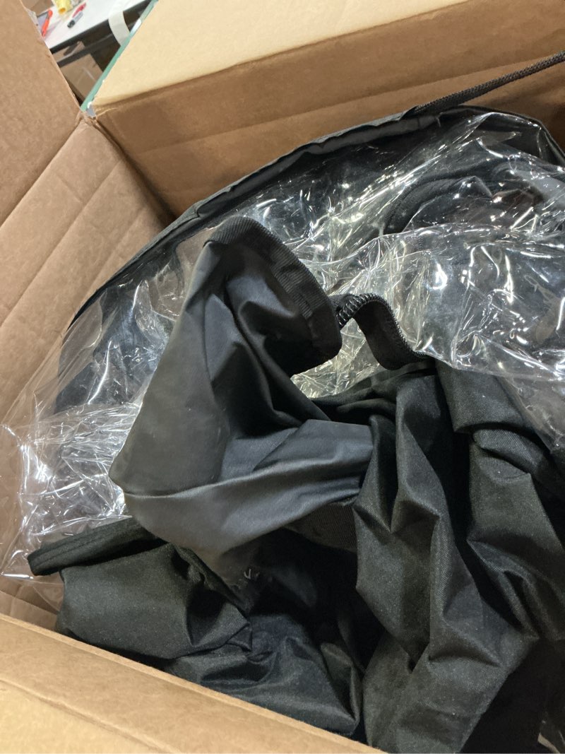 Condition photo showing As Is for Golf Cart Enclosure - 2 Passenger Driving Enclosure for EZGO TXT RXV - Golf Cart Rain Cover with Upgrade 600D Oxford and PVC - Equipped with Strong YKK Door Zipper