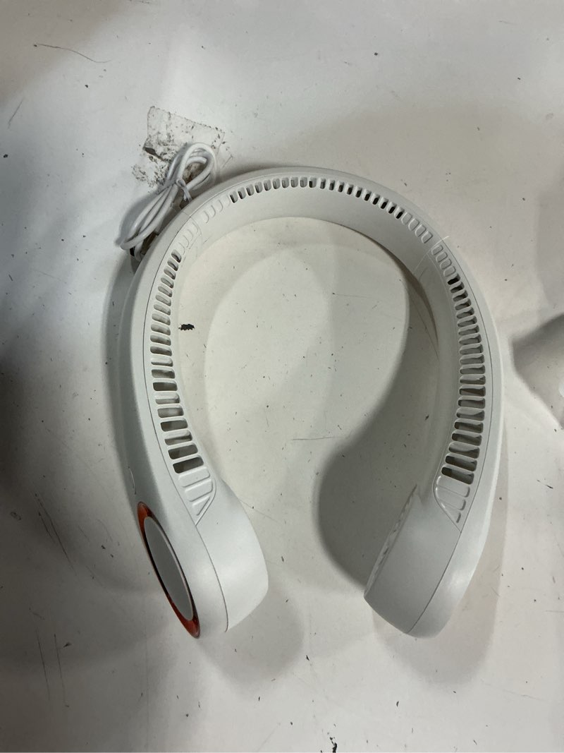 Condition photo showing Good Condition for gaiatop portable neck fan rechargeable, hands-free 360° cooling, 23.5hrs runtime, battery powered personal wearable fan quiet, summer outdoor travel essentials, birthday gifts for women men, white