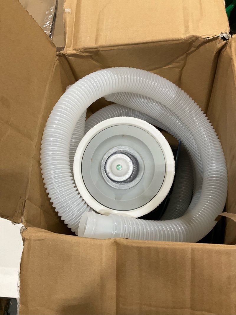 Condition photo showing As Is for intex c1000 cartridge filter pump for agp: 1000 gph pump flow rate - cartridge gauge indicator - hydroaeration technology - includes type a filter cartridge - turnover rate/system flow 750 gph 1,000 gallons per hour white