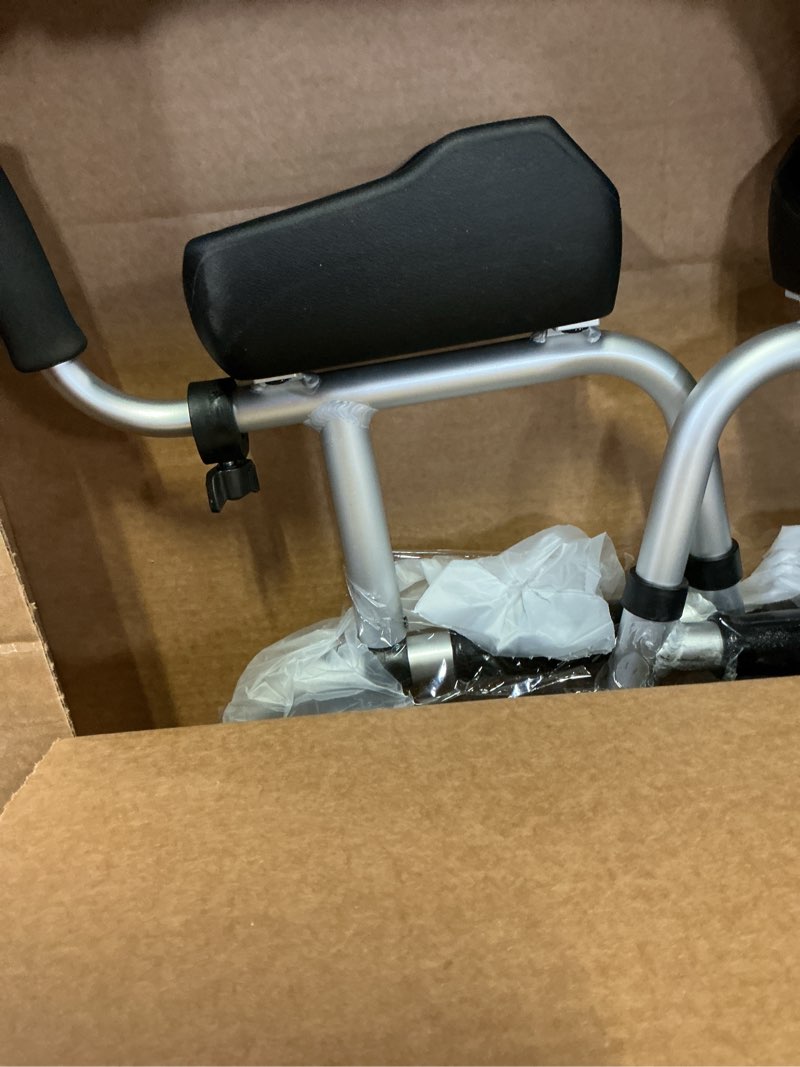 Condition photo showing Good Condition for vevor 2 in 1 folding walker & removable armrests, height adjustable foldable walker with 5" solid wheels, lightweight aluminum | front wheeled mobility aid for elderly handicapped disabled, 450 pounds 2 in 1 with removable armrests