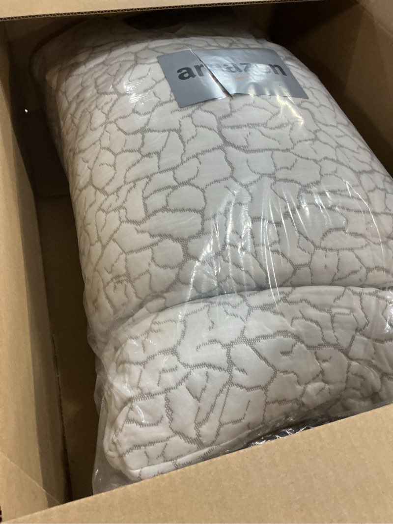 Condition photo showing New/Like New for Cooling Pillows for Sleeping 2 Pack, Adjustable Shredded Memory Foam Pillows Queen Size Set of 2, Firm Bed Pillows for Side Back Stomach Hot Sleepers, Cold Pillow with Removable Washable Cover Queen(Pack of 2) 2