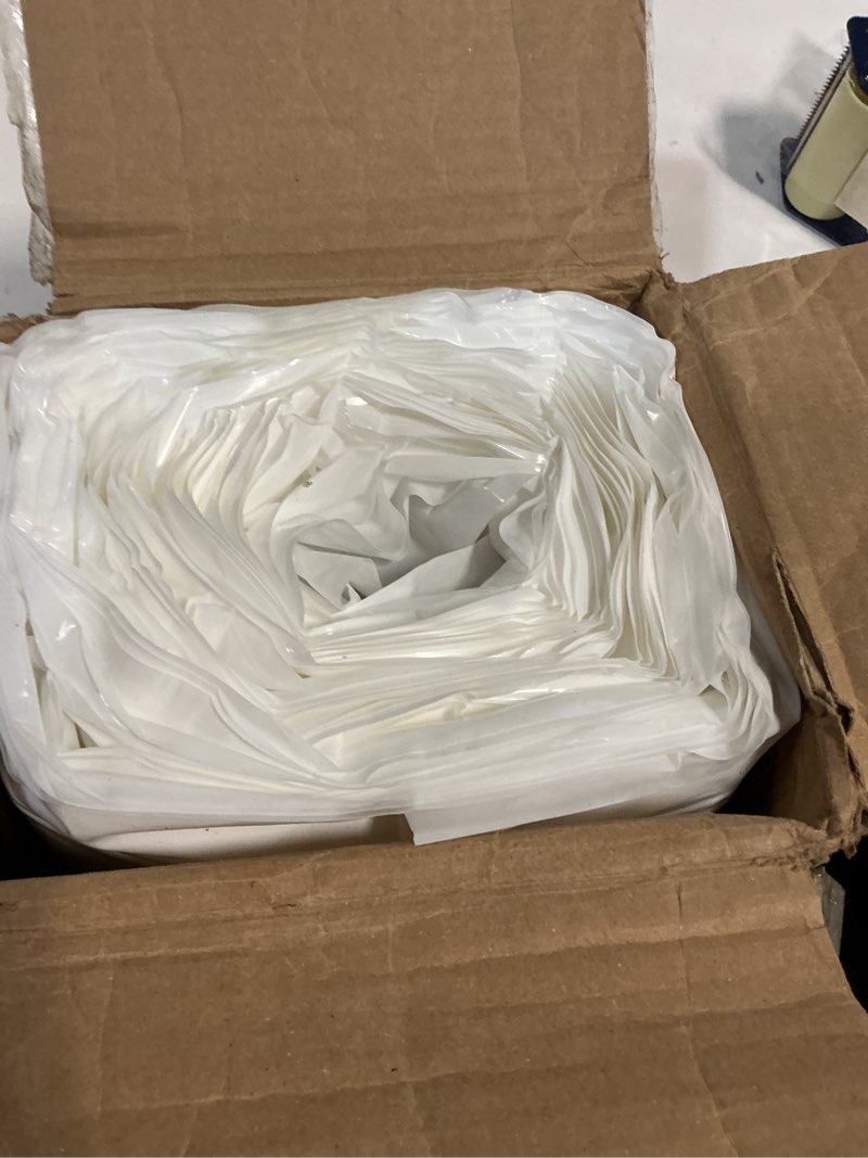 Condition photo showing Good Condition for FARM PLASTIC SUPPLY 25’ x 50’ 6 Mil White Greenhouse Plastic Sheeting