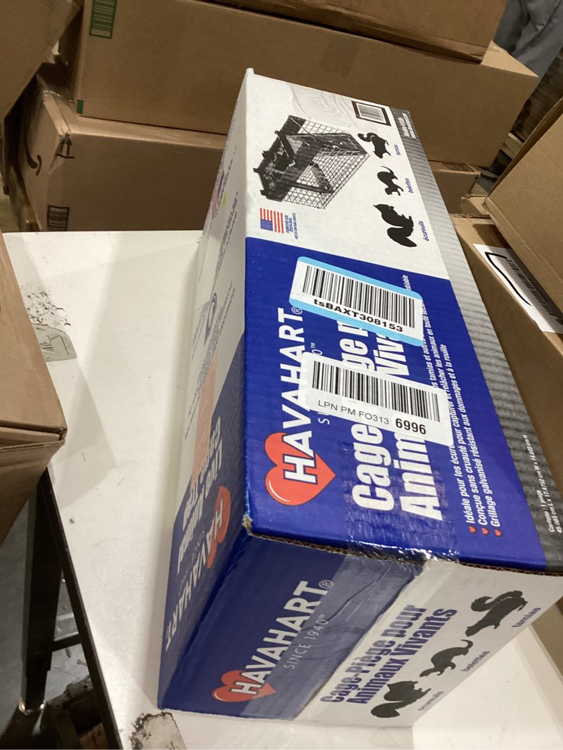 Condition photo showing Good Condition for Havahart Small 1-Door Humane Live Catch and Release Animal Trap for Squirrels, Weasels, Chipmunks, and Other Animals - Humane Catch and Release for Small Animals - 1026