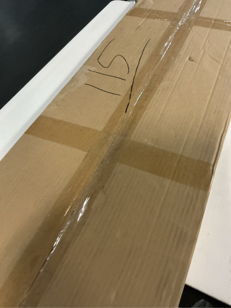 Condition photo showing New/Like New for 2 Large Sheets (94.5"x11.8") Self-Adhesive Acoustic Panels for Home Theater, Bedroom & TV Background – Easy DIY Installation, Oak Finish