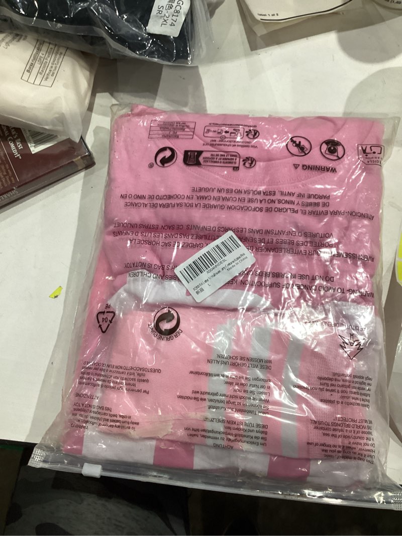 Condition photo showing New/Like New for Letter M Halloween Costumes Tutu Skirts,Women Team Group T-Shirt,Candy Costume for Halloween Christmas Azalea Pink Large