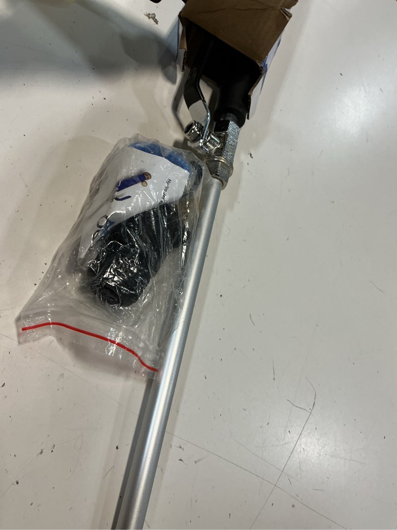 Condition photo showing Good Condition for upgraded jet nozzle for garden hose power washer wand hydro jet high pressure washer tools with 2 different nozzles and hose quick connectors black 18.0 inches