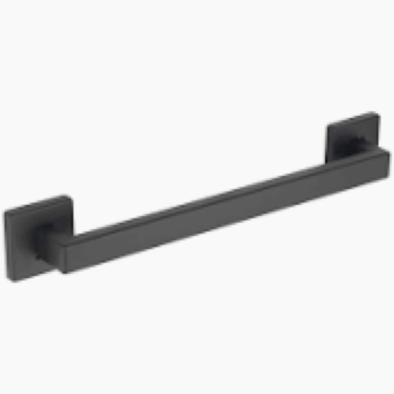 Joyrain ADA Square Grab Bar 16/24/32 Inch - 500lb Capacity Safety Rail for Elderly, Non-Slip Bathroo