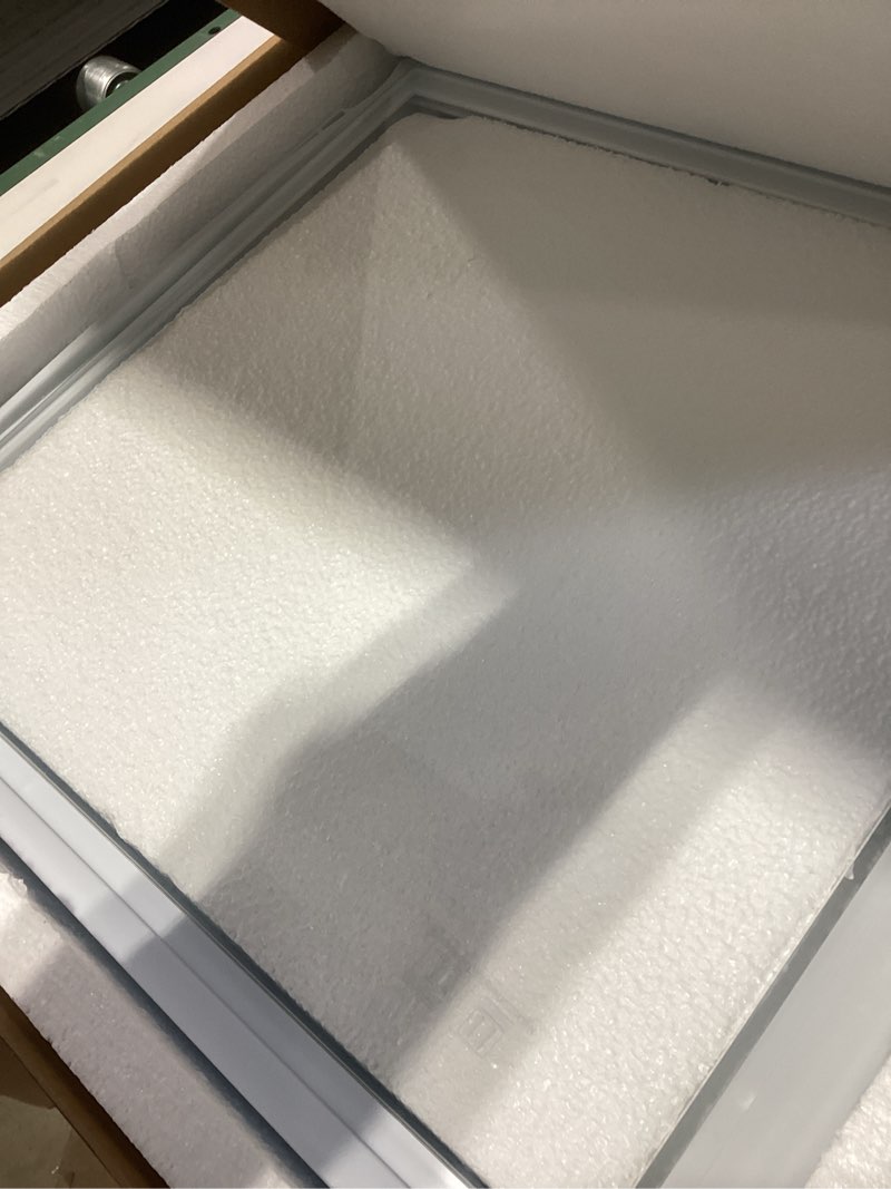 Condition photo showing New/Like New for 241969501 Refrigerator Shelf Frame With Glass Compatible with Frigidaire Refrigerator, Refrigerator Drawer Cover for refrigerator Replacement Shelf With 240443384 Glass