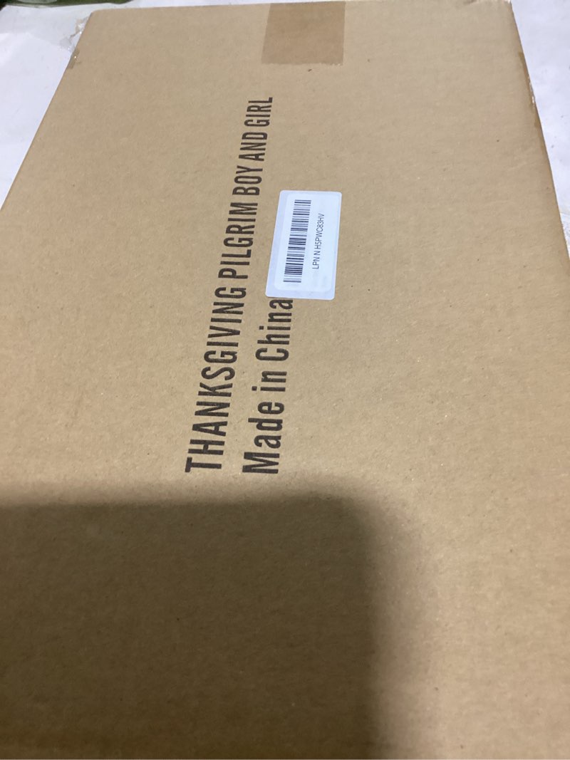 Miles Kimball Pilgrim Boy and Girl Metal Lawn Stakes Set by Maple Lane Creations, Thanksgiving Yard 