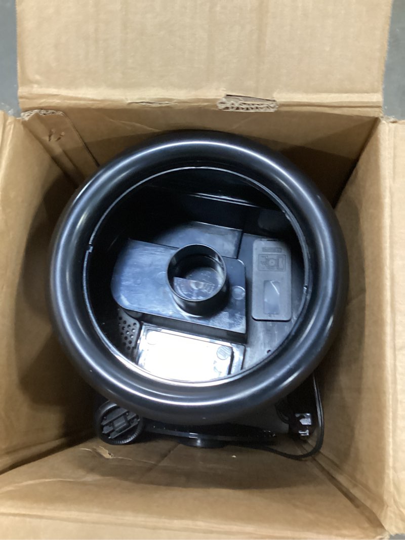 Condition photo showing As Is for Humidifiers for Large Room Home Bedroom 2000 sq.ft. 17L/4.5Gal Large Humidifier with Extension Tube & 4 Speed Mist,Top Fill Wholehouse Humidifier with 360°Nozzle for Plant Commercial Greenhouse(Black)