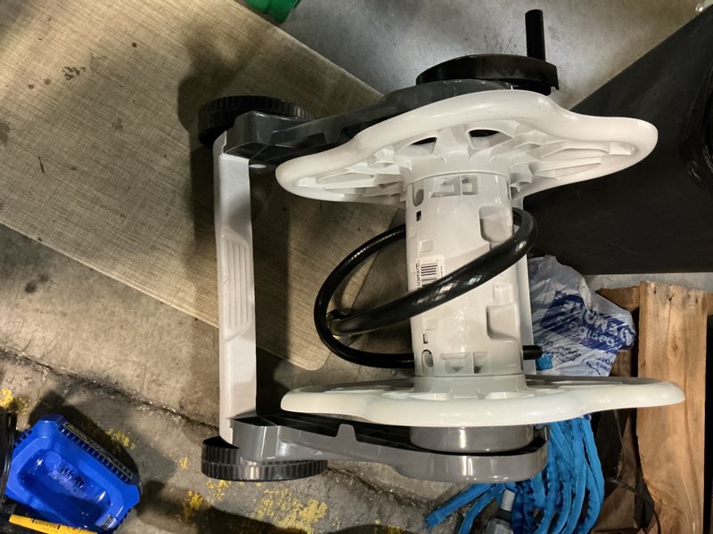 Condition photo showing As Is for suncast hosemobile plastic 175-ft cart hose reel
