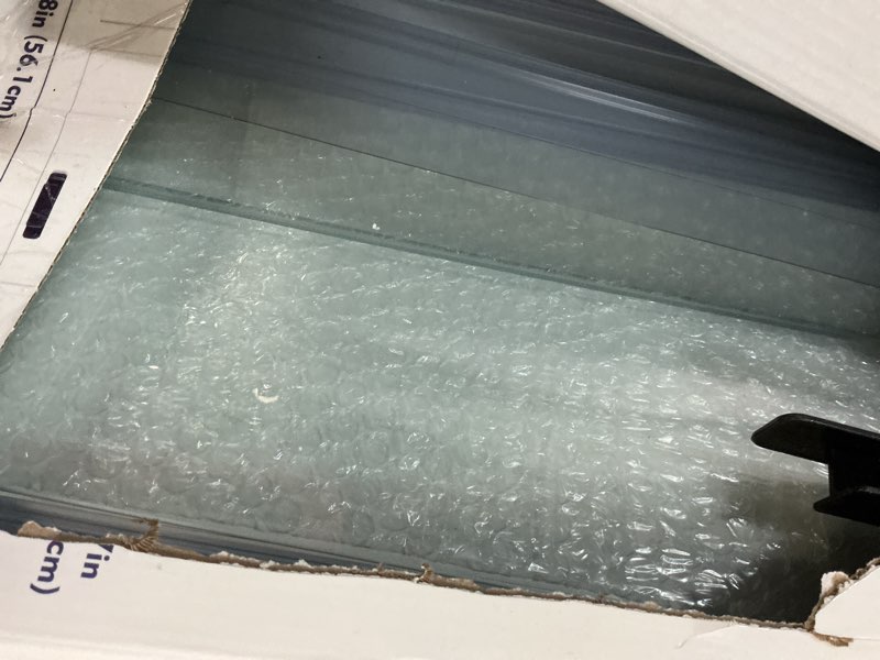 Condition photo showing As Is for 29.21 x 11.69 x 0.16in glass canopy, clear tempered aquarium fish tank hoods, fits for most 20long/29 gallon fish tanks (aqueon, marine land & perfecto) 1pcs-29.21 x 11.69 x 0.16in
