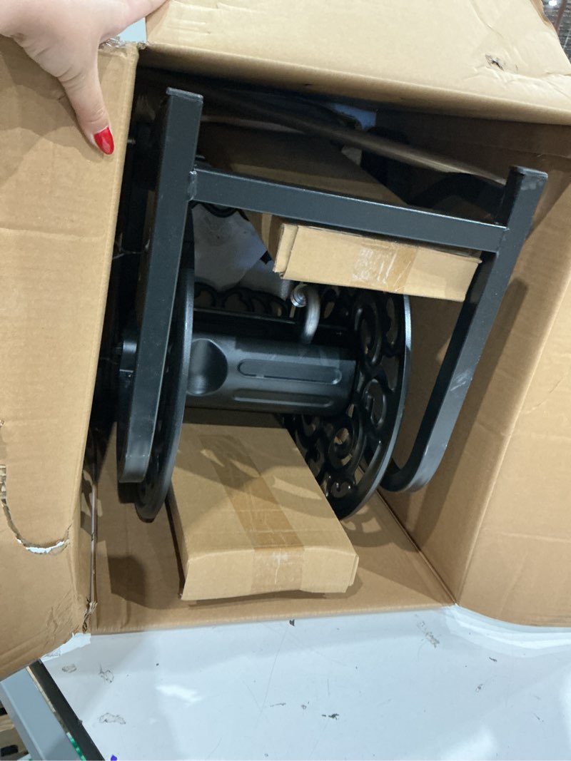 Condition photo showing Good Condition for style selections steel 200-ft cart hose reel
