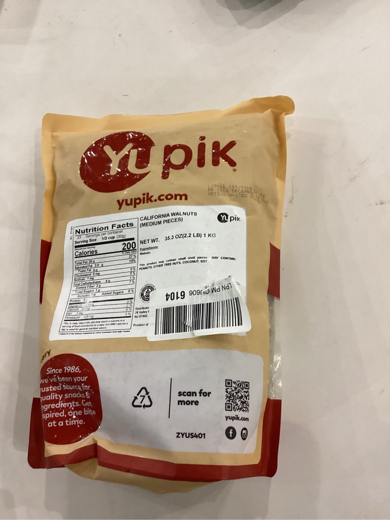 Yupik California Walnuts(Medium Pierces)