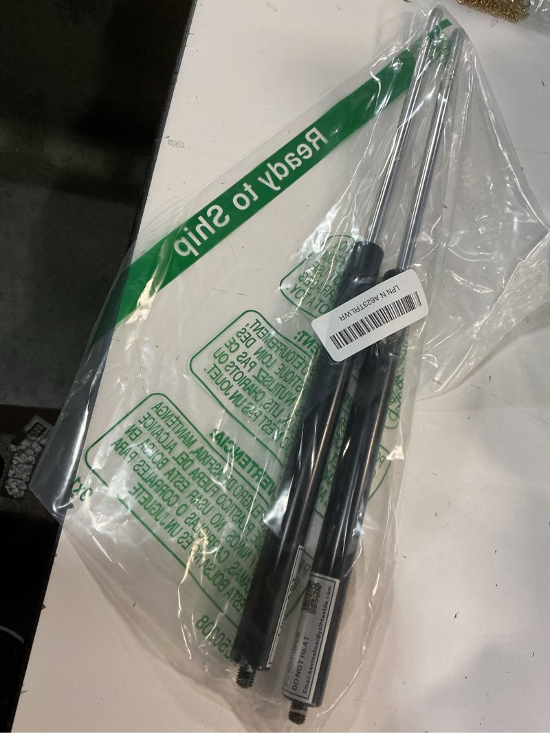 Condition photo showing Good Condition for Gas Spring Prop Struts Shock Lift Supports 16 Inches 75lb with L Mount for RV Bed Floor Hatch Trap Door TV Cabinet Heavy Duty Box Lid Window (75lb, 16in) 75lb 16in