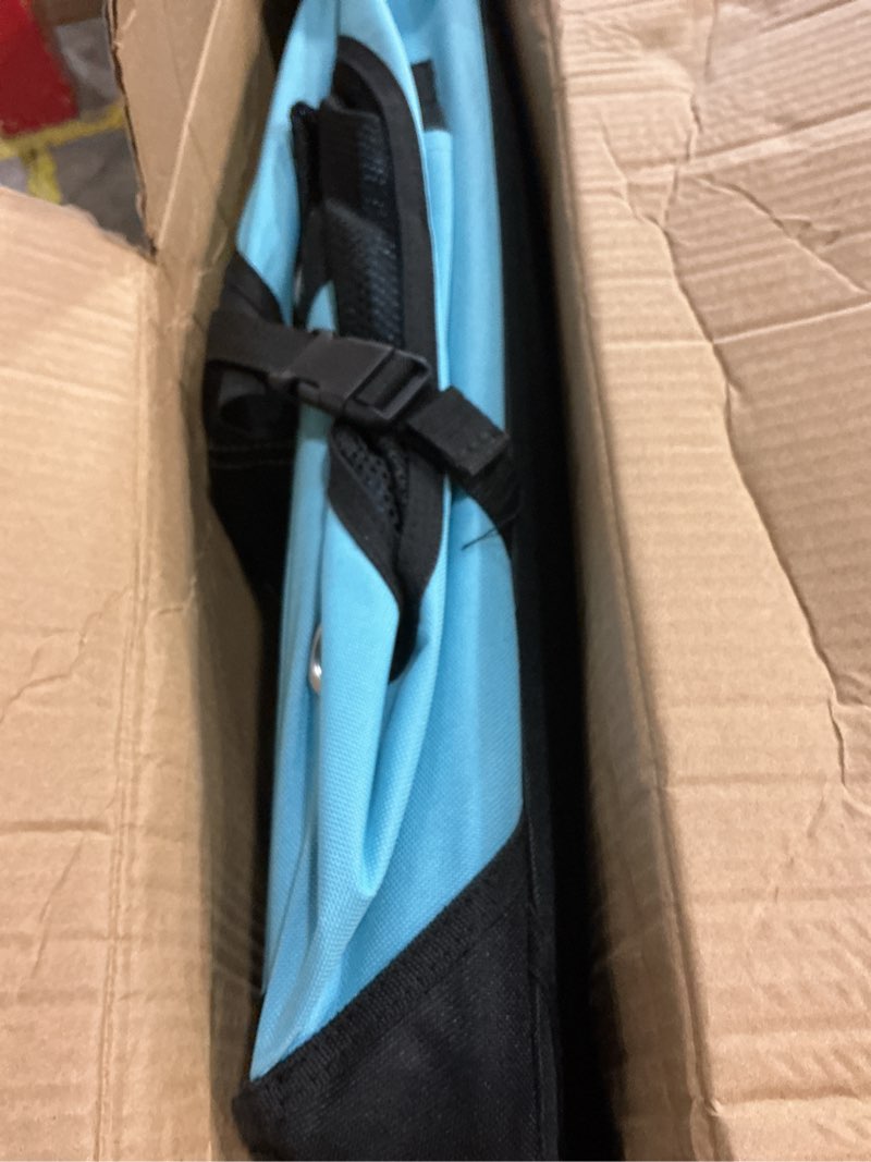 Condition photo showing Good Condition for Large Cat Carrier Collapsible Travel Dog Crate Portable Soft-Sided Pet Kennel with Super Soft Warm Plush Pillow for Indoor and Outdoor 24x16x16in,Sky Blue Large Sky Blue